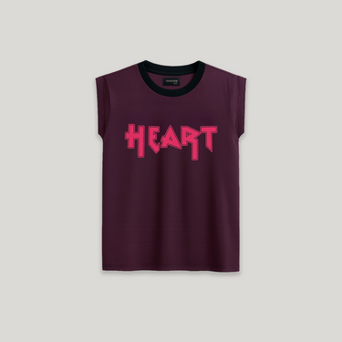 TEE 40 Heart . Wine
