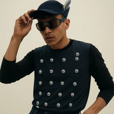 TEE 50 Throb . Navy
