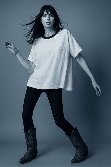 TEE 61 Lip . White